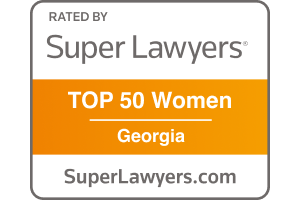 Super Lawyers / Top 50 Women / Georgia - Badge