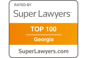 Super Lawyers / Top 100 / Georgia - Badge